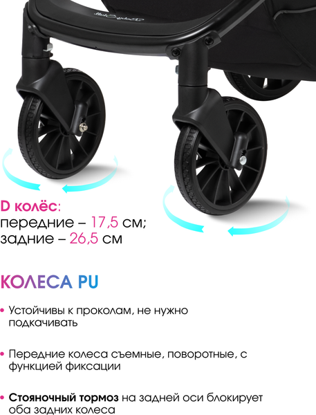 Детская универсальная коляска Farfello Baby Shell 2025 3в1 / BBS-015