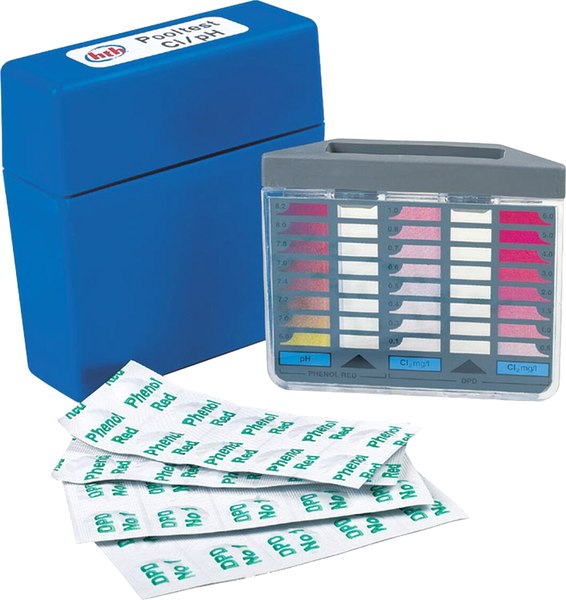 Тестер для воды в бассейне HTH Пултестер хлор/pH - фото