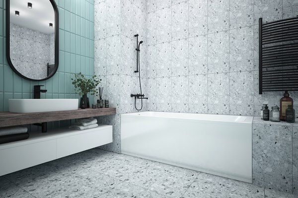 Экран для ванны МетаКам Strict 180