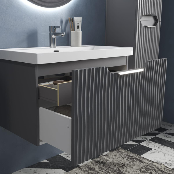 Тумба с умывальником EQUIL Mirage 80.1Y 78857