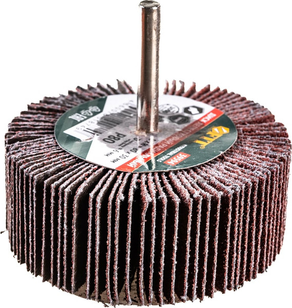 Шлифовальный круг FIT 80х30х6мм Р 80 / 39594 - фото