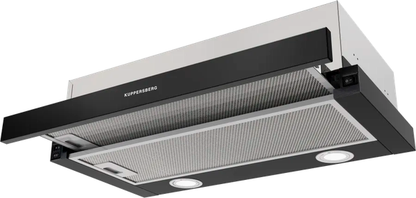 Вытяжка телескопическая Kuppersberg Slimdual 60 B - фото