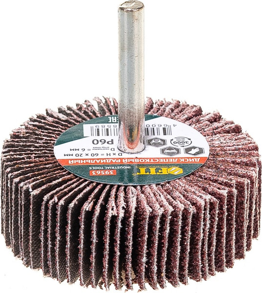 Шлифовальный круг FIT 60х20х6мм Р 60 / 39563 - фото