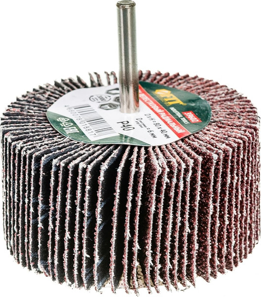 Шлифовальный круг FIT 80х40х6мм Р 40 / 39602