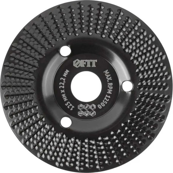 Шлифовальный круг FIT 22.2мм 125мм / 39524 - фото