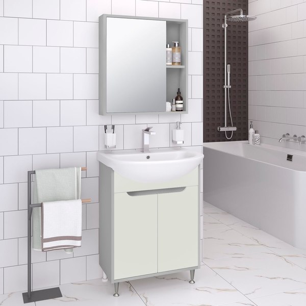 Тумба под умывальник Runo Эконова 60