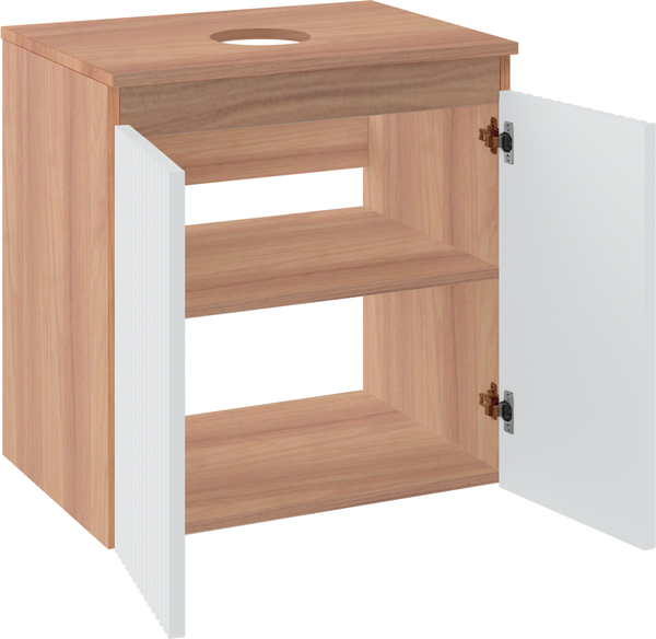 Тумба под умывальник Runo Соренто 60 Тренто 60 вертикаль