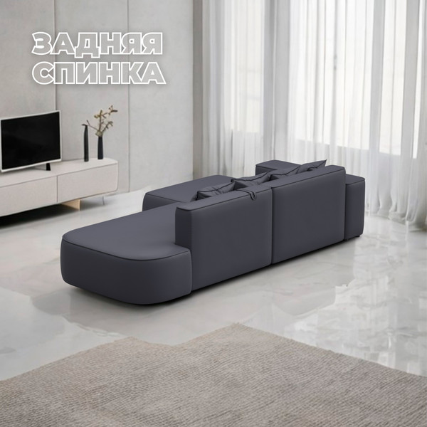 Диван угловой Лига Диванов Лига-065 угол левый / 129805L