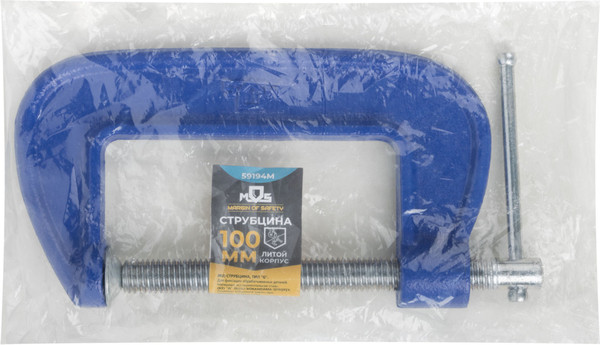 Струбцина MOS G 100мм / 59194М
