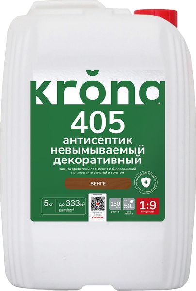 Антисептик для древесины KRONA 405 - фото