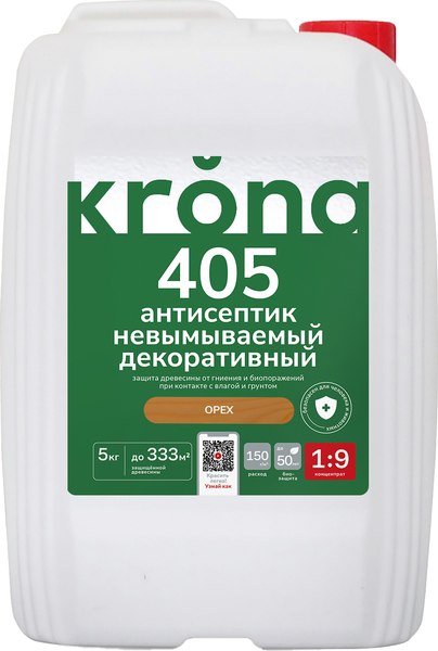 Антисептик для древесины KRONA 405 - фото