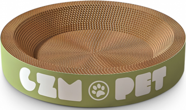 Лежанка-когтеточка Red Bow Картон / HS-CS6 - фото