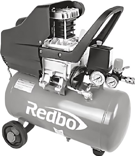 Воздушный компрессор Redbo ACO-25/1600 / 39777 - фото