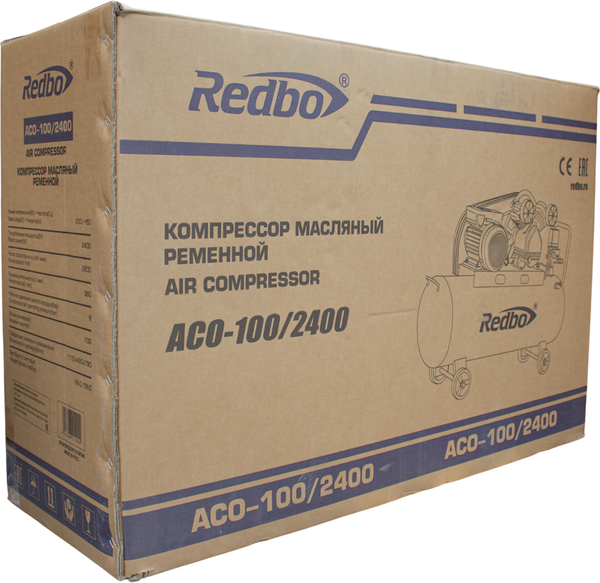 Воздушный компрессор Redbo ACO-100/2400 / 19743