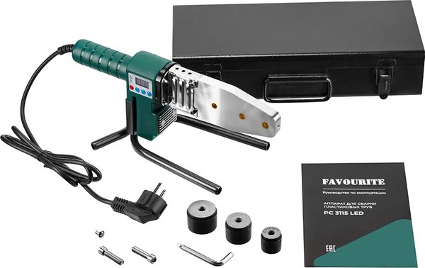 Паяльник для полипропиленовых труб Favourite PC 3115 LED / 127113115 - фото