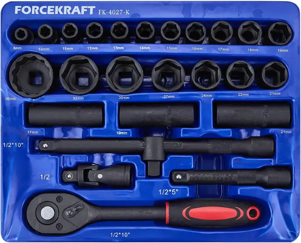 Универсальный набор инструментов ForceKraft FK-4027-K / 65872