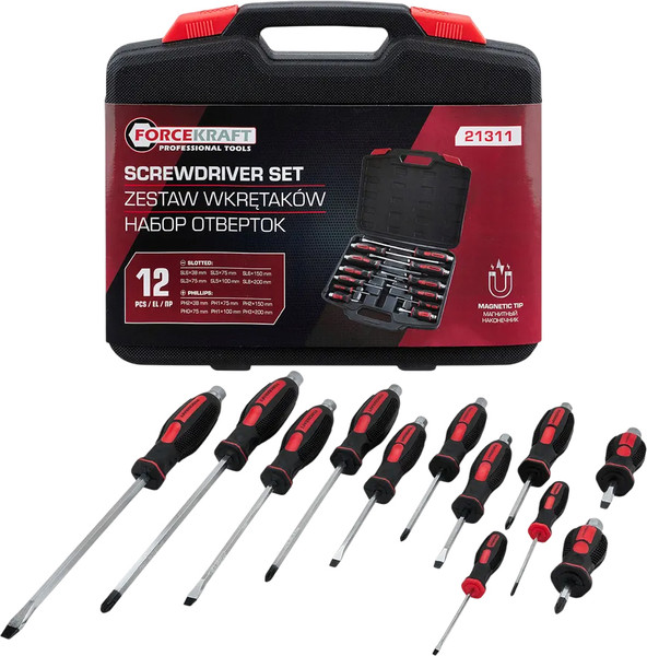 Набор отверток ForceKraft FK-21311 / 65931 - фото