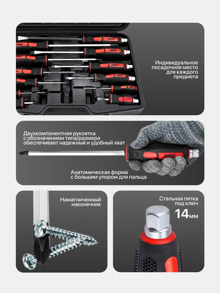 Набор отверток JBC 21310