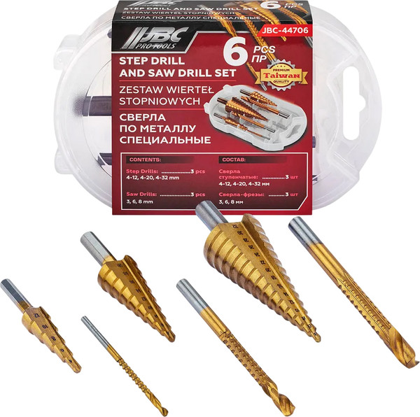 Набор сверл JBC 44706 - фото