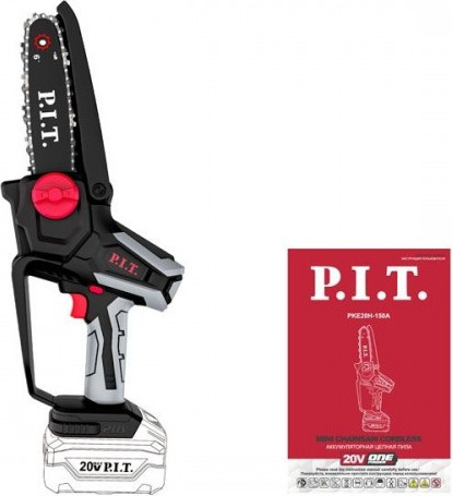 Пила цепная аккумуляторная P.I.T PKE20H-150A