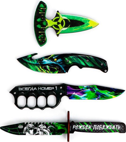 Набор игрушечного оружия Sima-Land Зеленый / 10831811 - фото