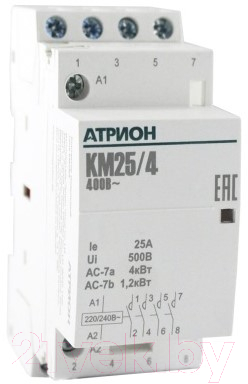 Контактор Атрион KM25-4-4NO - фото