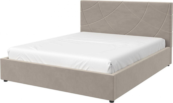 Двуспальная кровать Bravo Мебель Версаль 160х200 без ПМ стандарт 1 вариант - фото