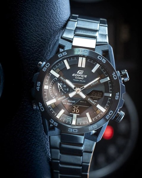 Часы наручные мужские Casio ECB-2000CB-2A