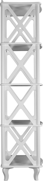 Стеллаж Мебелик Джульетта 4 уровня