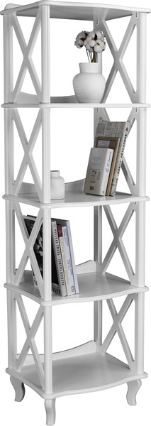 Стеллаж Мебелик Джульетта 4 уровня