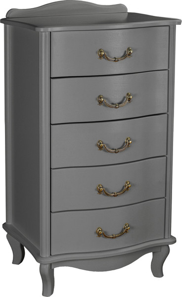 Комод Мебелик Джульетта узкий 5 ящиков