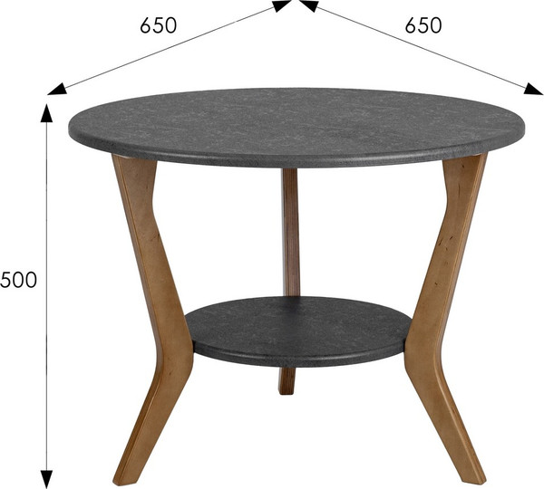 Журнальный столик Мебелик BeautyStyle 13