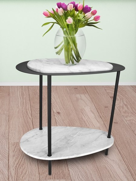 Журнальный столик Мебелик МеталлАрт М036