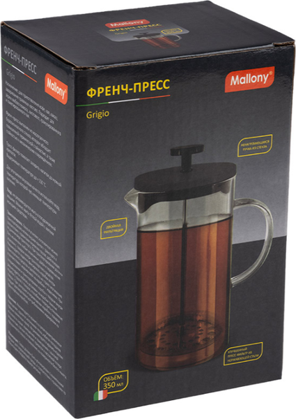 Френч-пресс Mallony Grigio / 108385