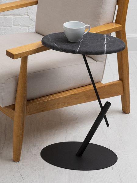 Приставной столик Мебелик МеталлАрт М015