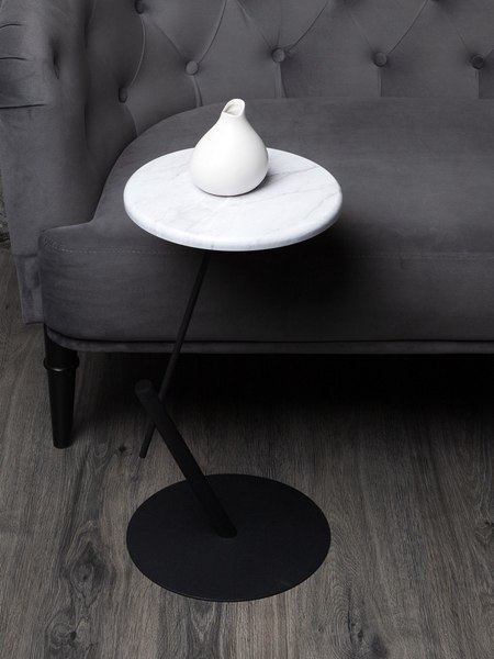 Приставной столик Мебелик МеталлАрт М015 круглый