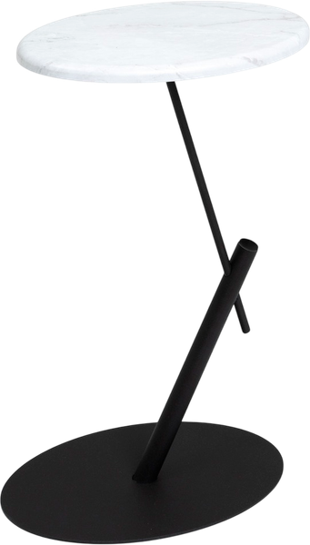 Приставной столик Мебелик МеталлАрт М015 овальный - фото