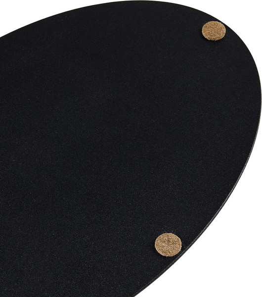 Приставной столик Мебелик МеталлАрт М015 овальный