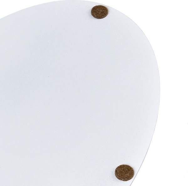 Приставной столик Мебелик МеталлАрт М015 овальный