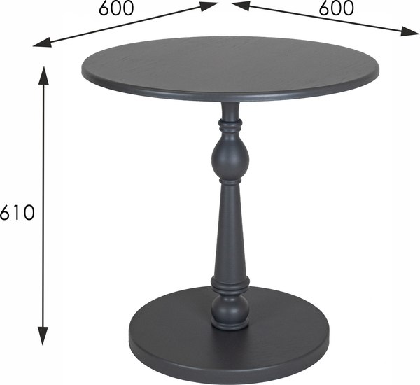 Журнальный столик Мебелик Рио 5