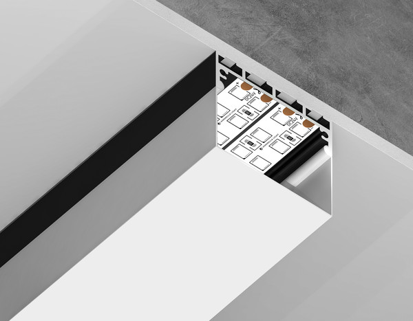 Профиль для светодиодной ленты Ambrella Profile System GP3070BK