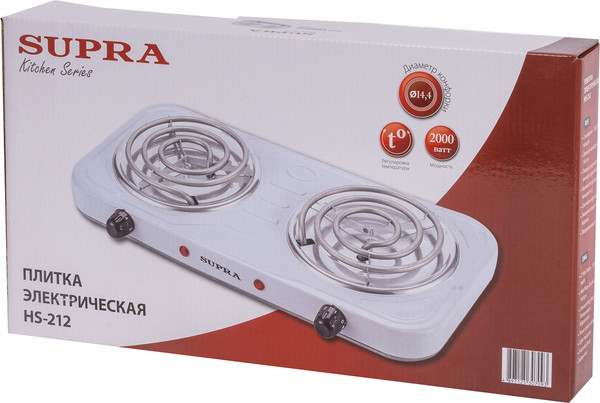 Электрическая настольная плита Supra HS-212