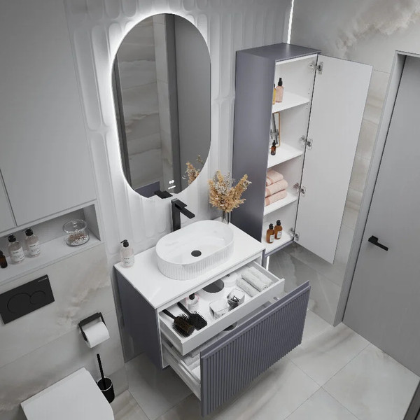 Тумба под умывальник Grossman Кристалл-80 / 108043