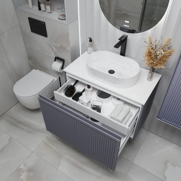 Тумба под умывальник Grossman Кристалл-80 / 108043