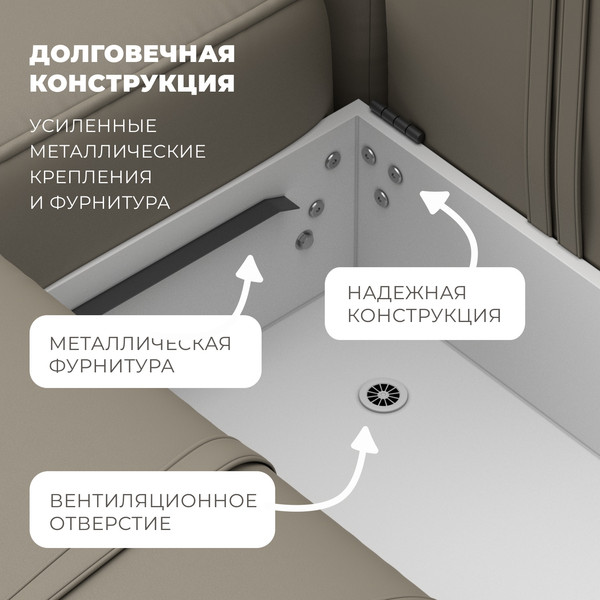 Диван угловой Лига Диванов Лига-065 правый / 129802