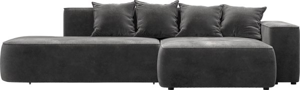 Диван угловой Лига Диванов Лига-065 правый / 129809 - фото