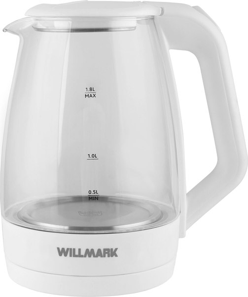 Электрочайник Willmark WEK-1823G / 2001900 (белый) - фото