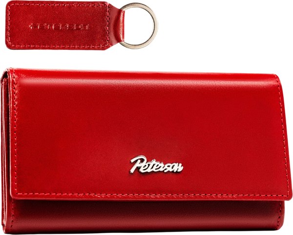 Портмоне Peterson С брелком для ключей / PTN SET-D-68-KCS - фото