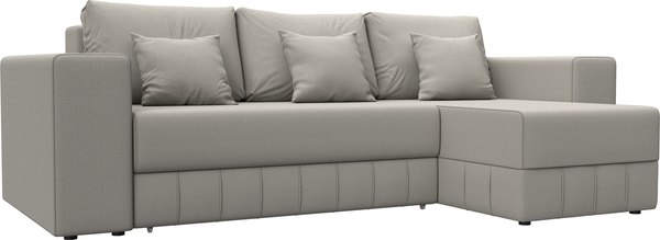 Диван угловой Лига Диванов Лига-076 универсальный / 129835 - фото