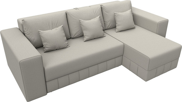 Диван угловой Лига Диванов Лига-076 универсальный / 129835